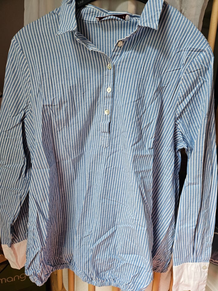 bellybutton Stillbluse in Blau/ Weiß günstig kaufen 44