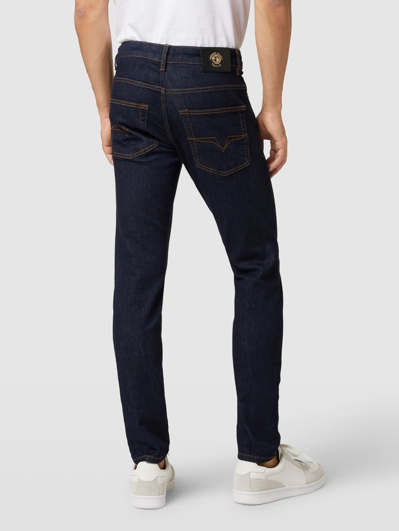 Jeans im 5-Pocket-Design Modell 'CDW' in dunkelblau