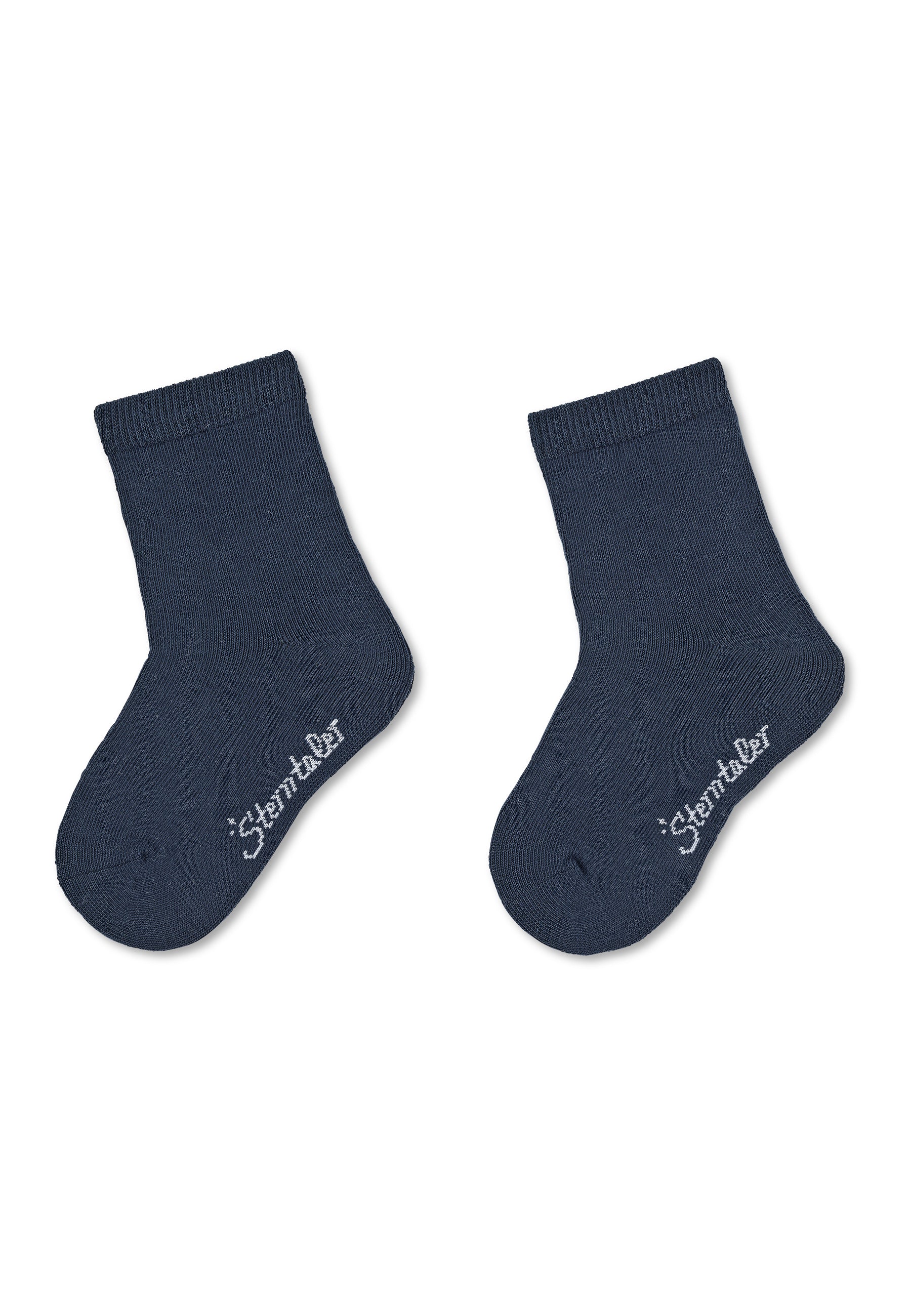 Socken 2er-Pack, uni in 7 Basic Farben