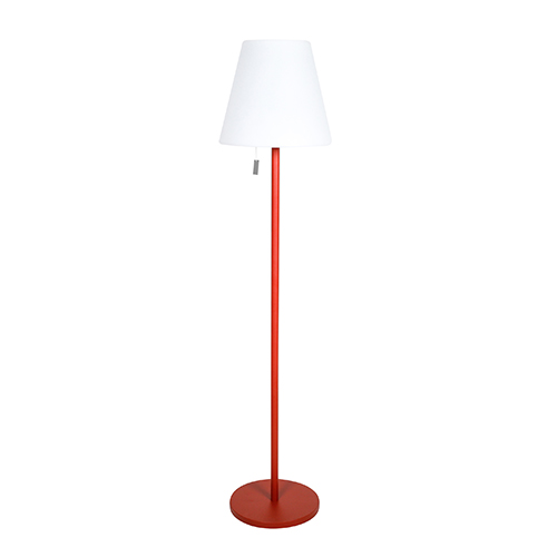 greemotion Solar-LED-Stehleuchte Outdoor, rot