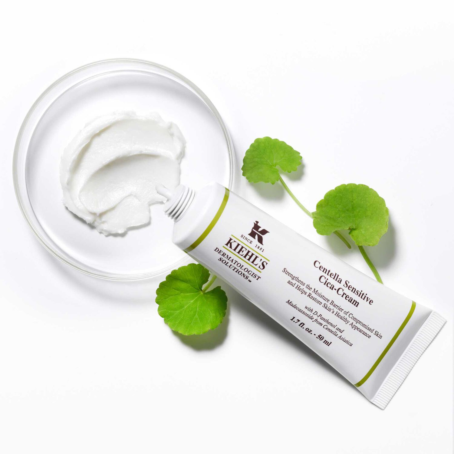 kiehl's Centella Sensitive Cica-Cream Cica-crème hydratante, protectrice et réparatrice - peaux sensibles 50 ml