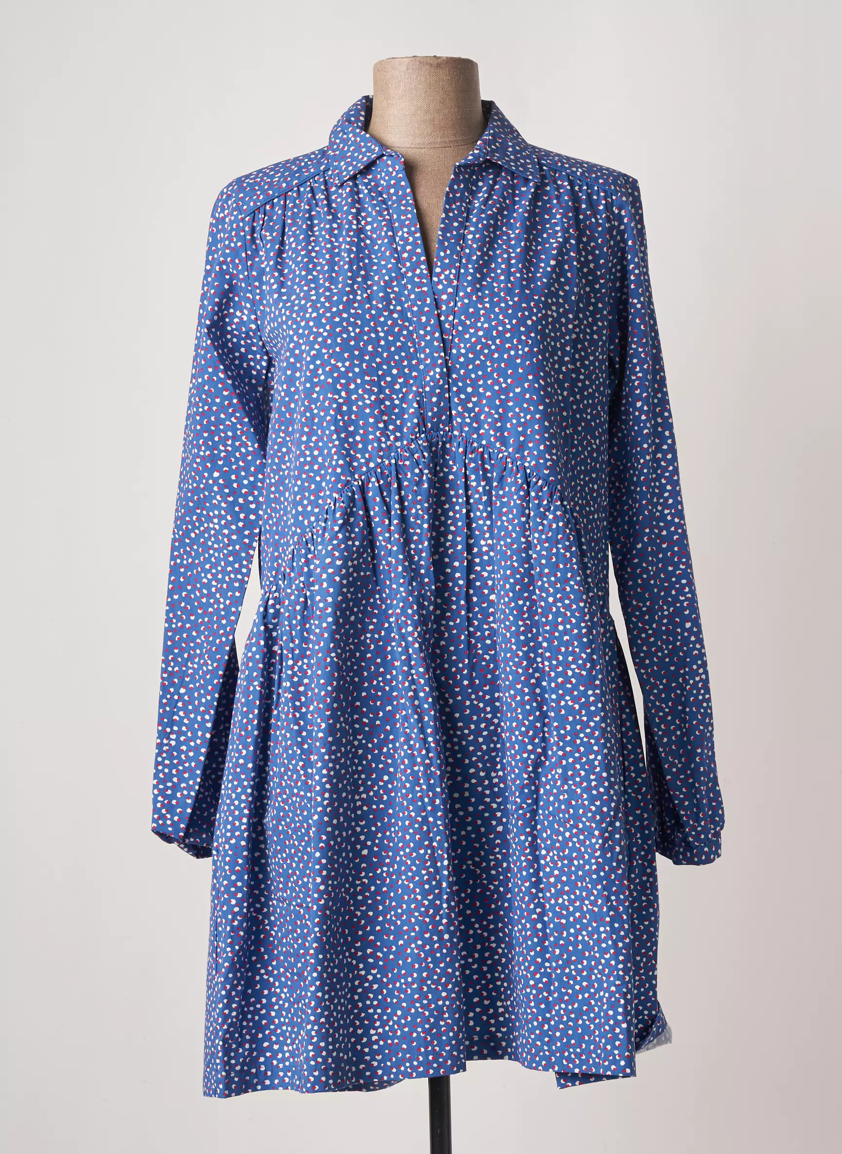 Salsa Robes Courtes Femme couleur bleu