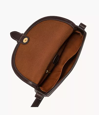 Fossil Large Flap Crossbody Everleigh Leder