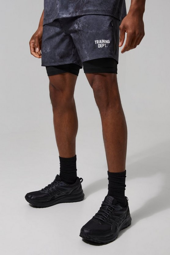 Man Active Training Dept 2-in-1 Shorts