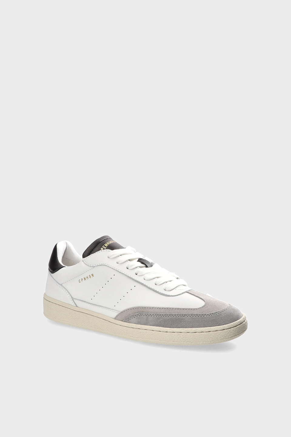 CPH257 leather mix white/black