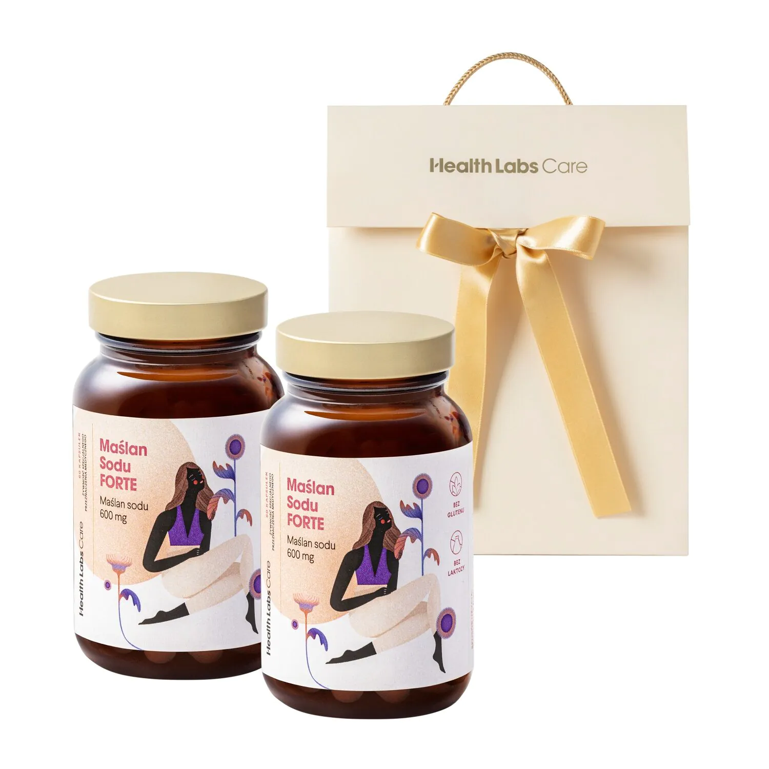 Κιτ Health Labs Sodium Butyrate Forte 2 x 60 κάψουλες