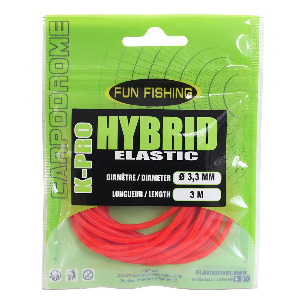 Täysjoustavat Fun Fishing K-Pro Hybrid Elastic -nauhat