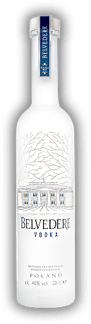 Belvedere Vodka 40 % 0,2 Liter Belvedere Vodka 40 % 0,2 Liter Einer der feinsten Wodkas der Welt, 4-fach destilliert. 0,2	 Liter - Vol 40%