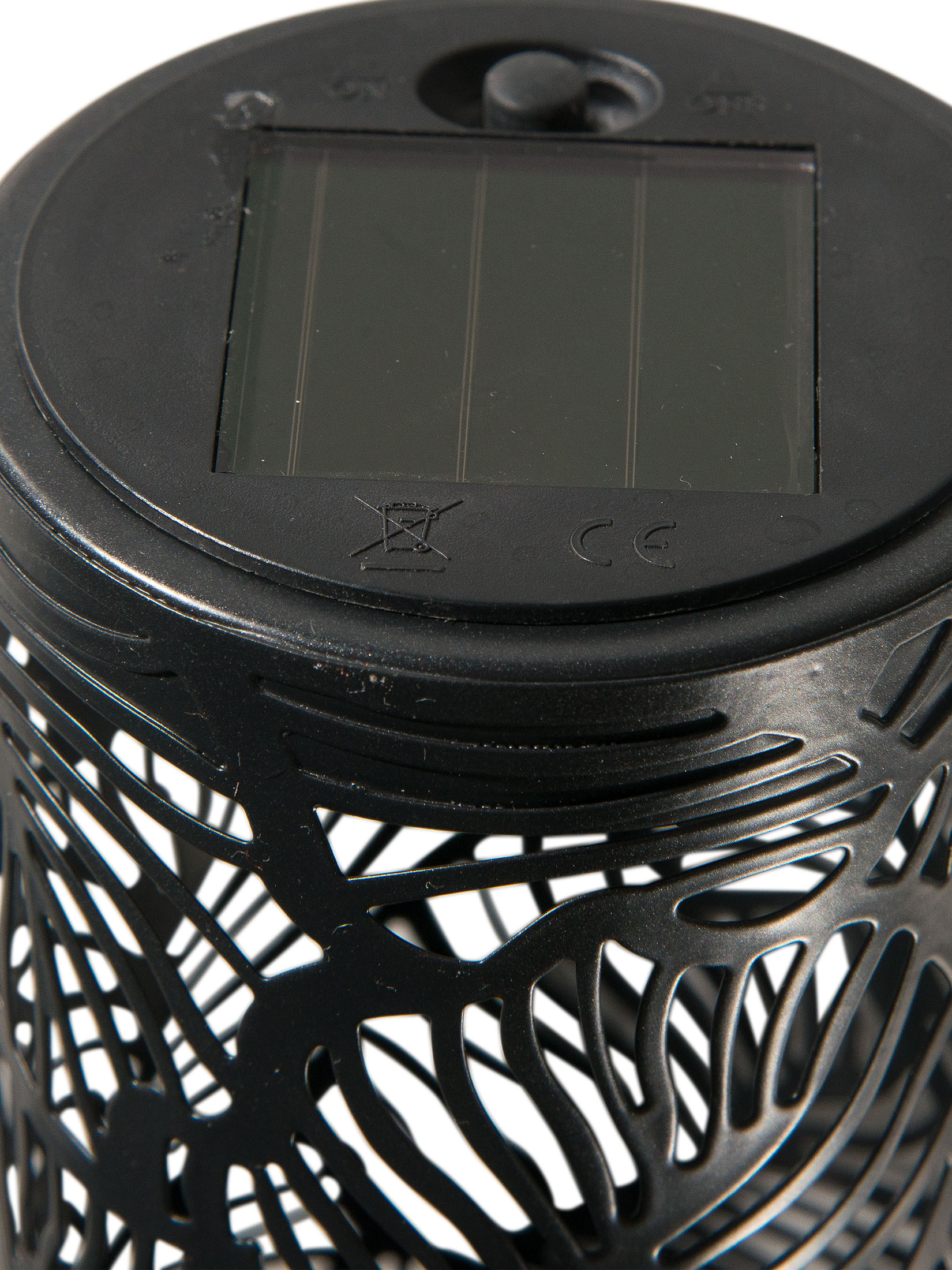 Valrona Outdoor-Solarleuchte, Schwarz