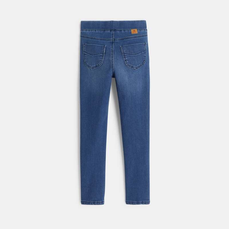 Jegging slim fille bleu foncé Catimini