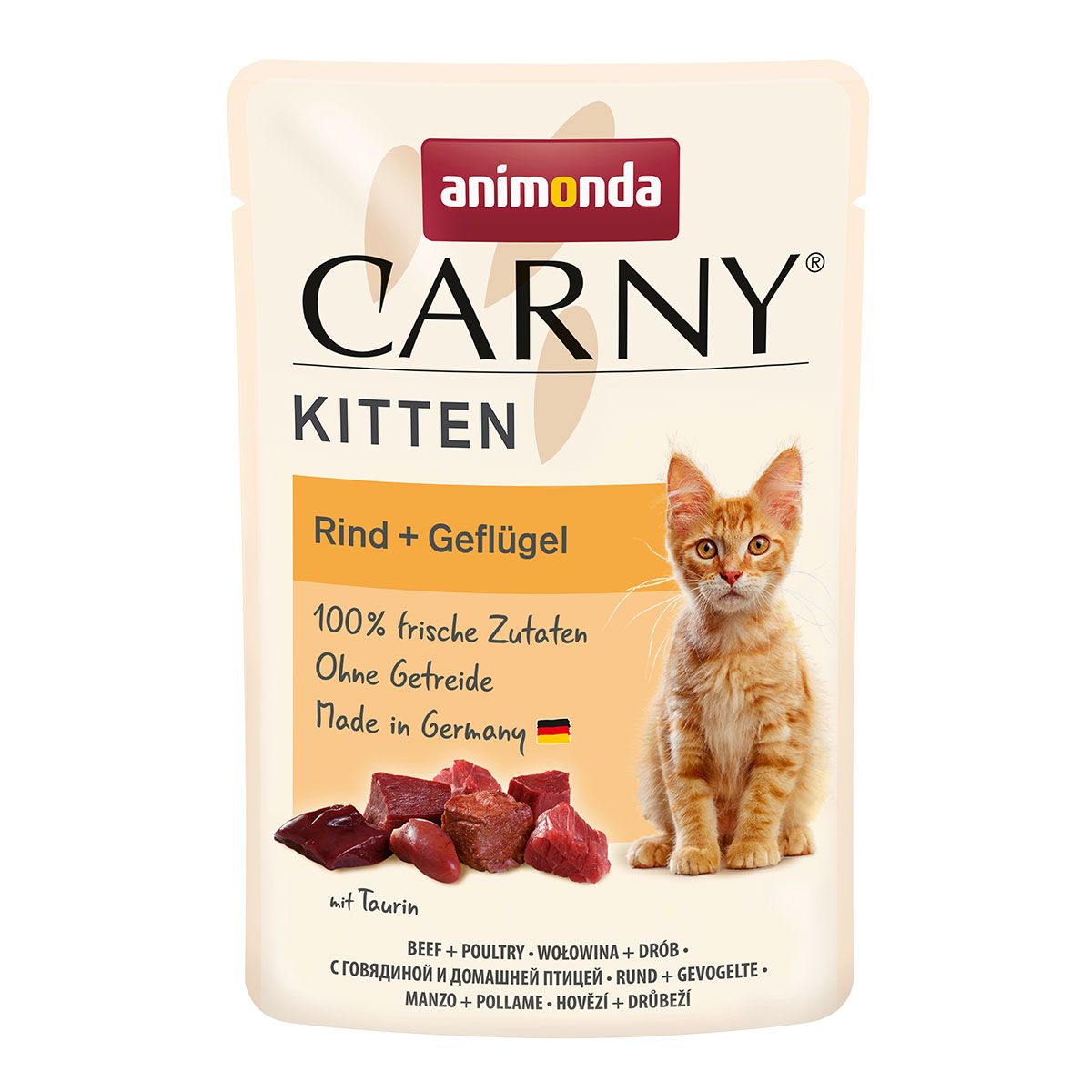 animonda Carny Kitten Rind + Geflügel günstig kaufen bei ZooRoyal