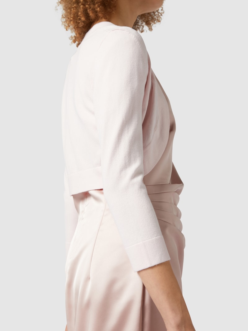Cocktailjacke aus Feinstrick in rosa
