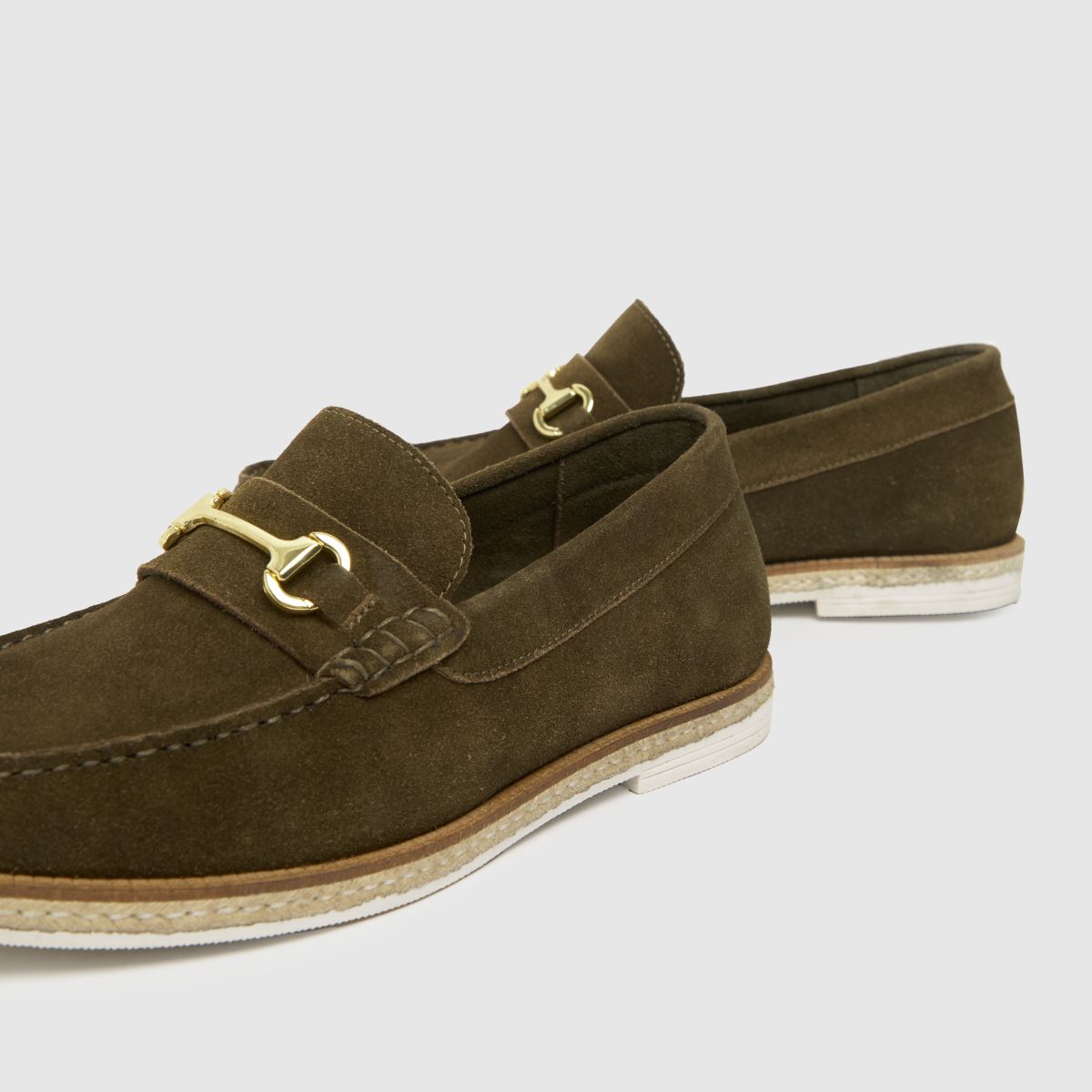 Schuh Radcliff espadrille mokaszin cipő khaki színben