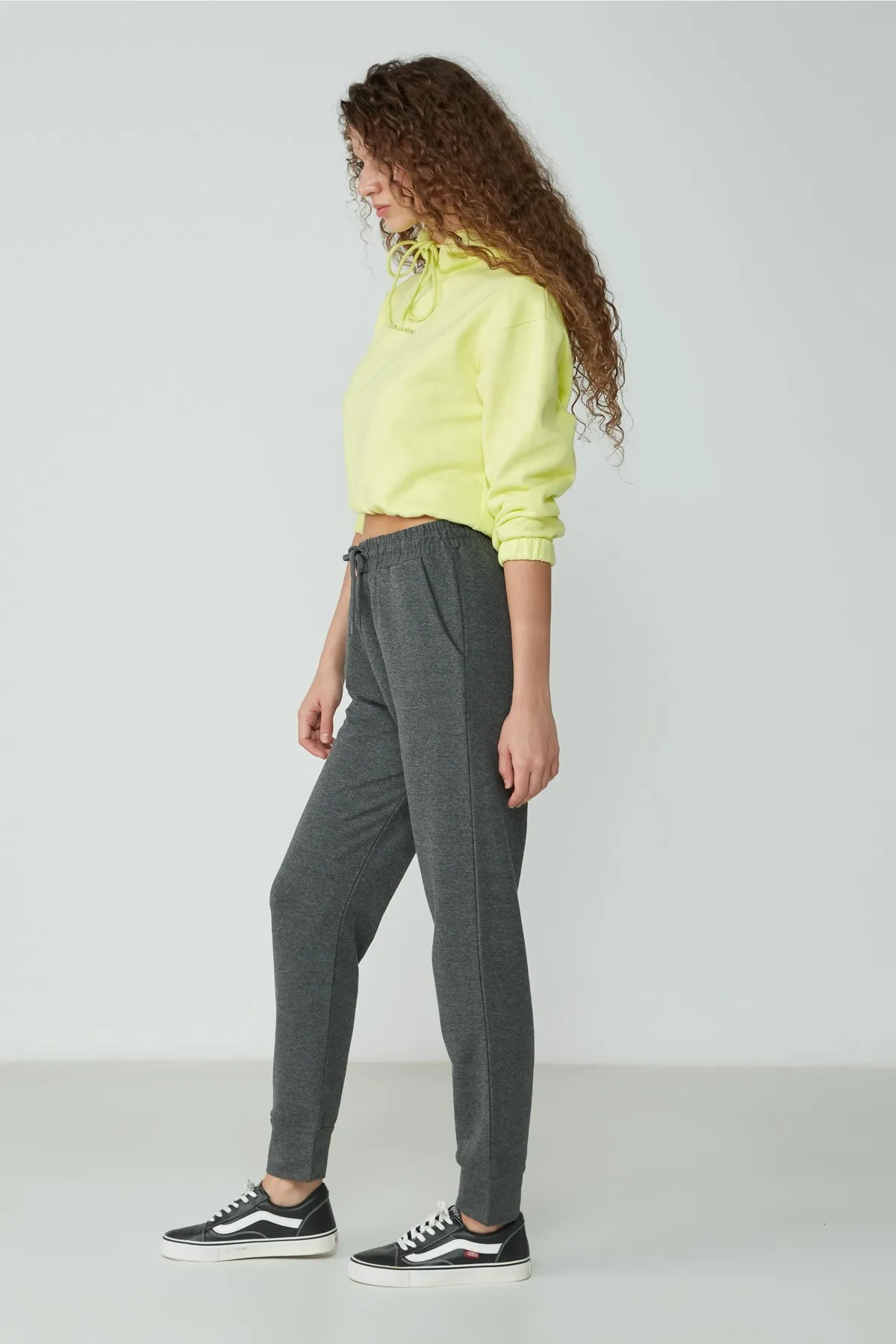 C&City  Jogger Cuff Sport-Jogginghose 735 Anthrazit