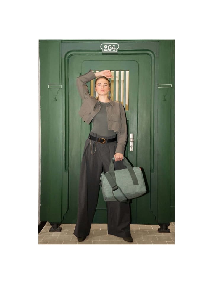 Reisenthel travelling allrounder M - Reisetasche 40 cm (twist blush) in twist sage günstig kaufen onesize