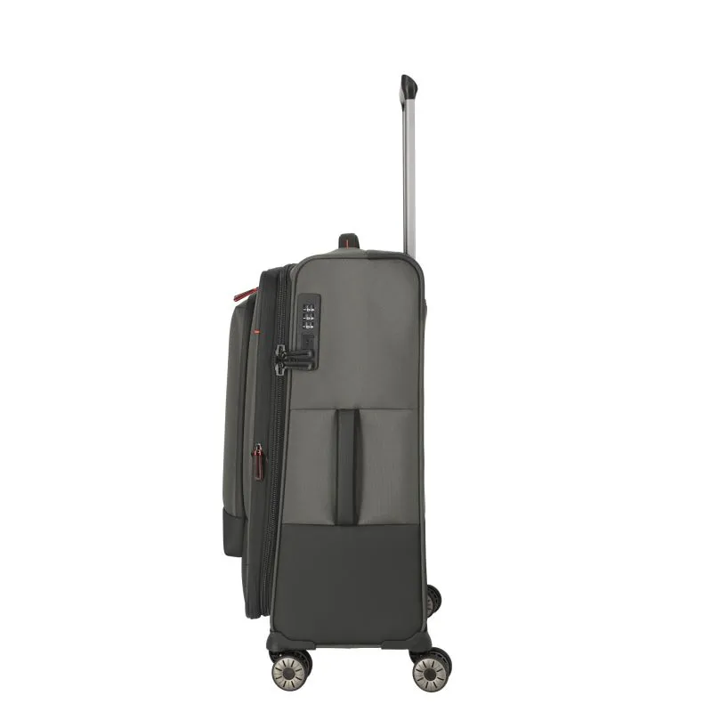 Travelite CROSSLITE Trolley M (66 cm) - Oliv