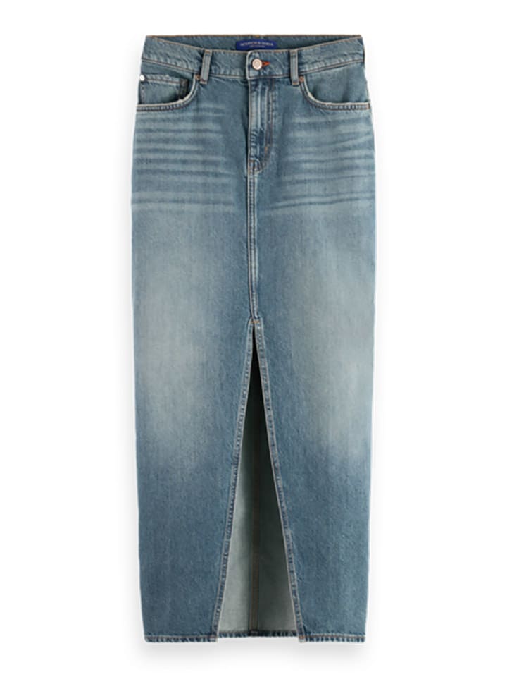 Scotch & Soda Jeansrock in Hellblau günstig kaufen