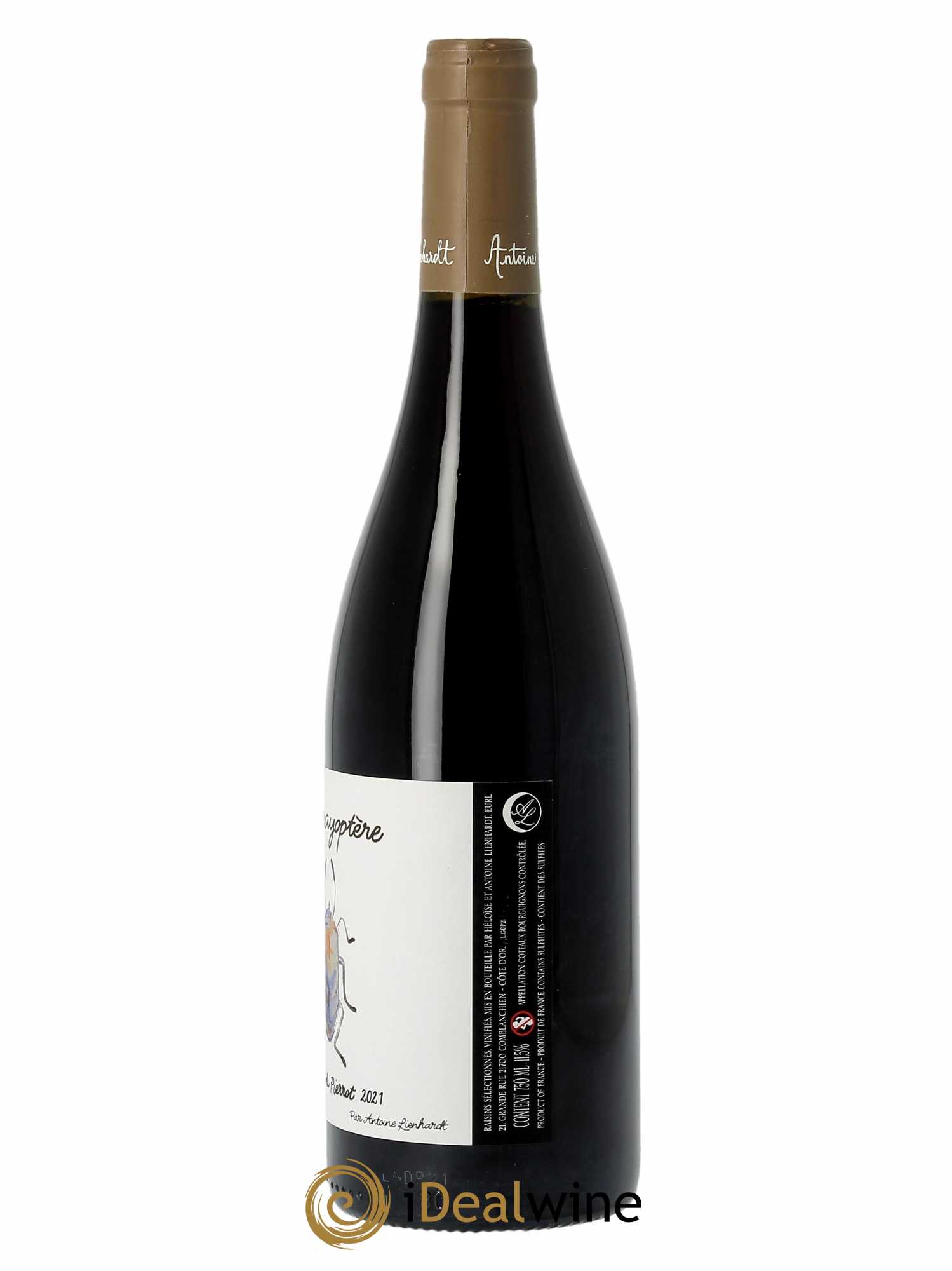 Coteaux Bourguignons Gamay du Pierrot Antoine Lienhardt  2021 - Lot de 1 Bouteille