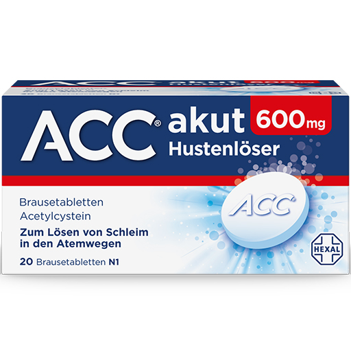 ACC akut 600 Brausetabletten  20 St  Brausetabletten