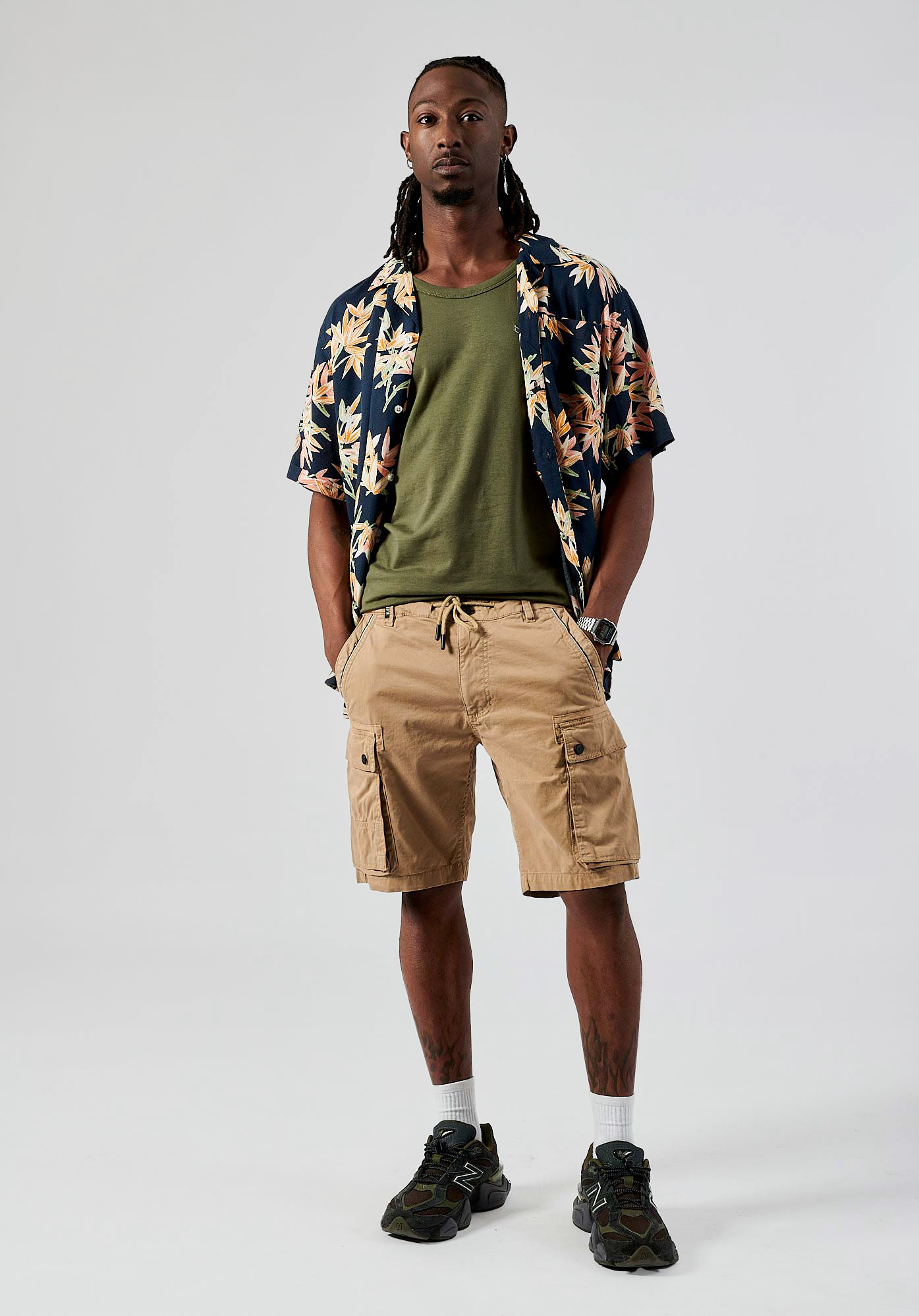 TOSHI  Short beige homme