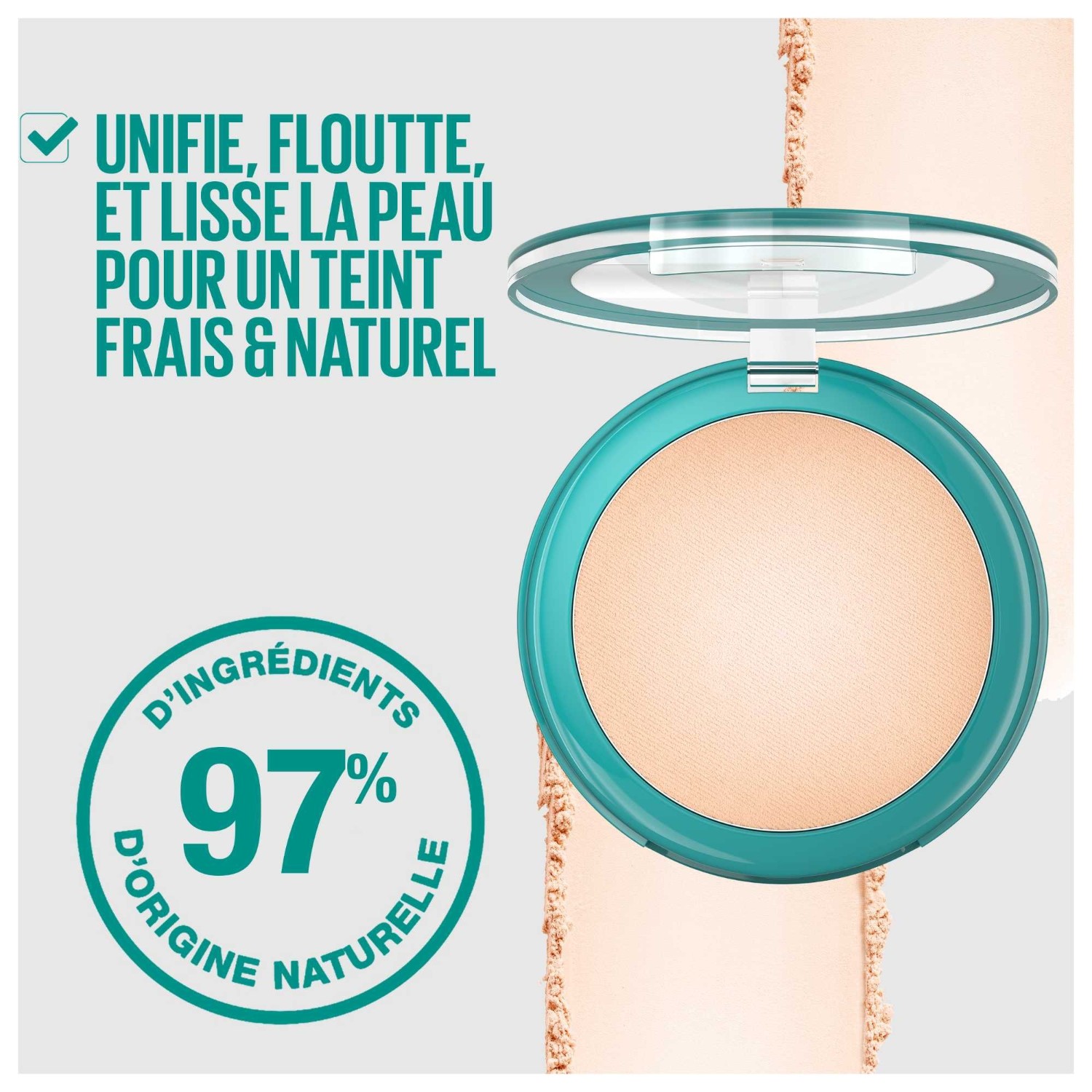 Maybelline Natural Finish Univing Face Powder for sensitiv hud