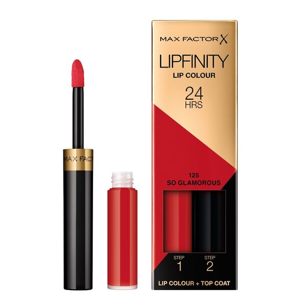Max Factor Lipfinity ajakrúzs 125 So Glamorous 2-Step Hosszantartó Rúzs 2,3ml