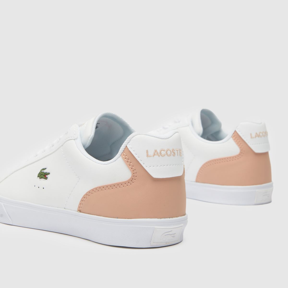 Lacoste Lerond Pro sportcipő fehér és rózsaszín színben