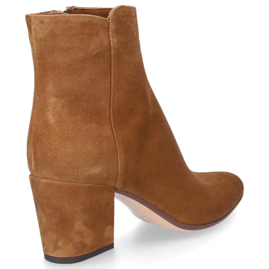 Pomme D`OR - Klassische Stiefeletten 6900 Veloursleder - braun