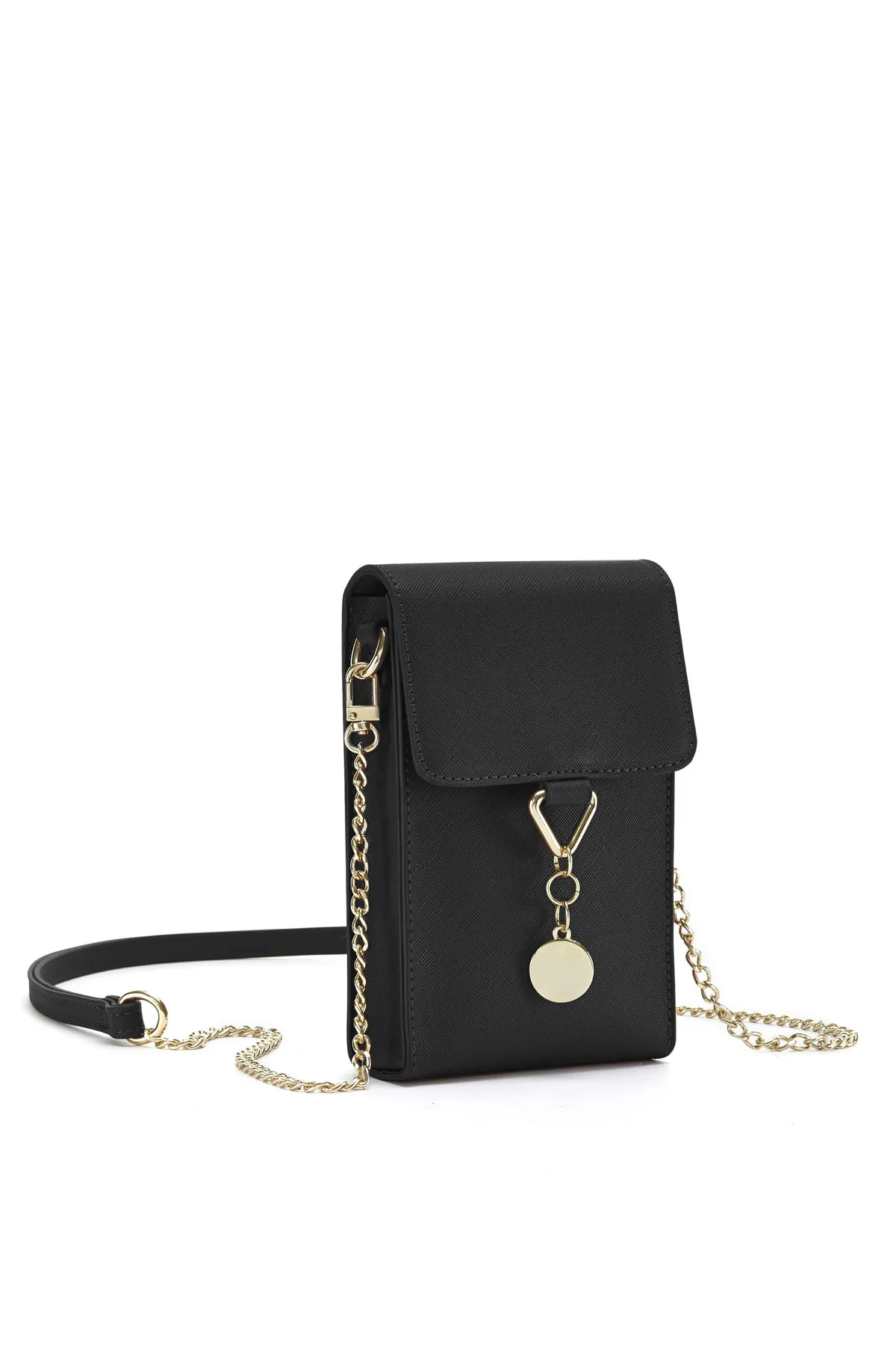 LASCANA  Handtasche - Schwarz - Unifarben
