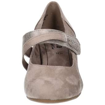 Jana Spangenpumps in beige
