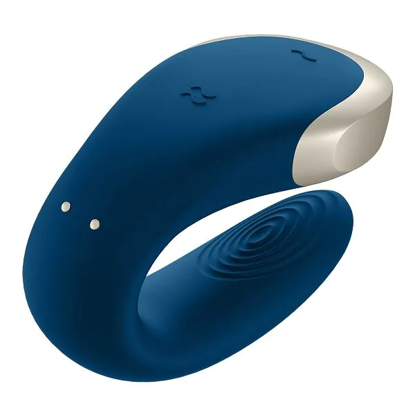 Aplicativo Satisfyer Massager Double Love Connect Azul