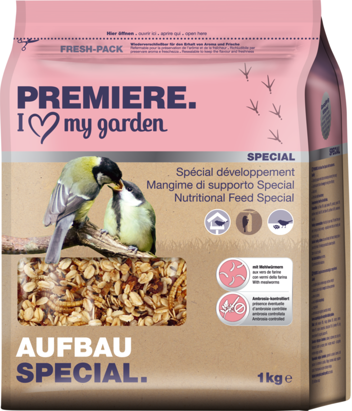 PREMIERE Wildvogelfutter PREMIERE Aufbau Special 1kg 1 kg
