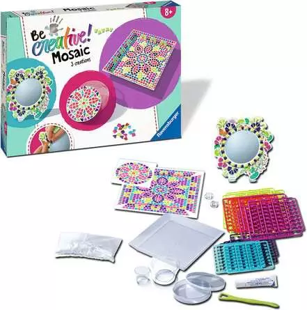 Bastelset DIY Mosaic Romantik - Bastelset für Kinder ab 8 Jahren