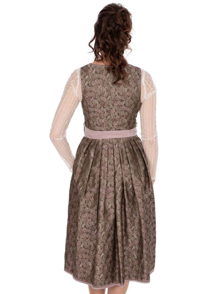 MarJo Midi Dirndl AMELIE in moos günstig kaufen