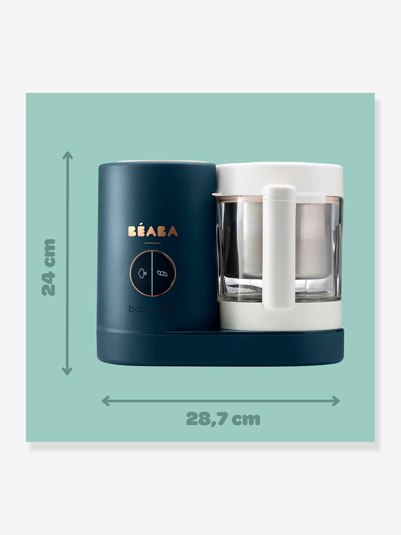 Robot 4 en 1 BEABA Babycook Neo grey/white
