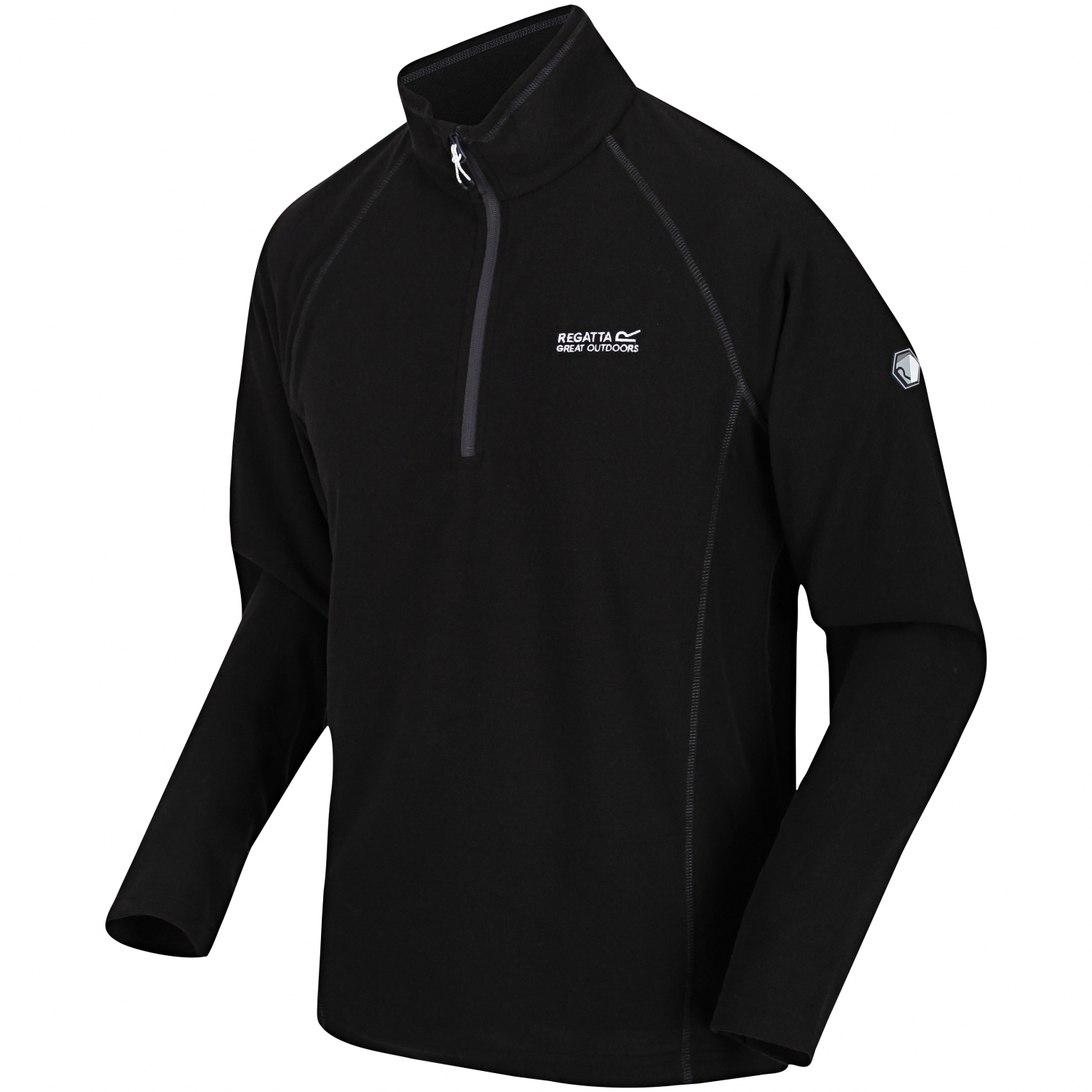 Regatta Herren Sweatshirt Montes (schwarz)