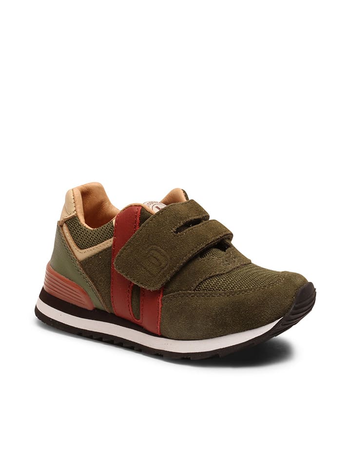 bisgaard Leder-Sneakers in Khaki günstig kaufen 22