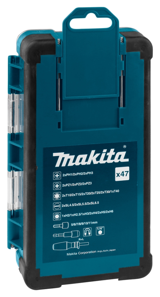 Makita Accessories B-36170 Screwdriver Bit Set 47-piece