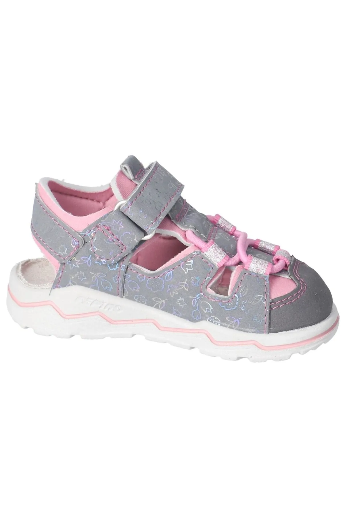 pepino  Sandalette - Grau - Flacher Absatz