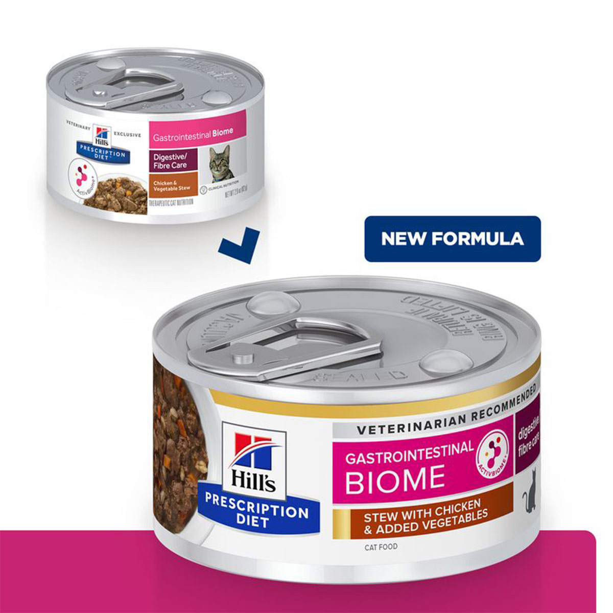 Hill's Prescription Diet GI Biome Ragout Katzen Huhn