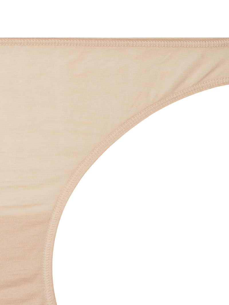 Slip aus merzerisierter Baumwolle Modell 'Ultralight' - schnell trocknend in beige
