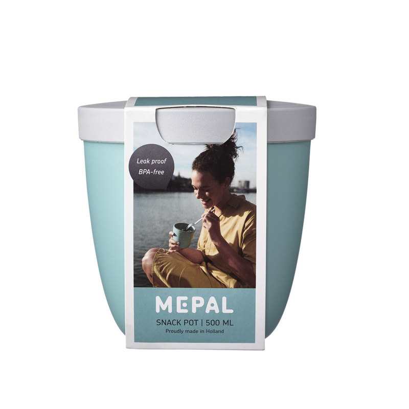 Snack pot 500 ml bleu aqua
