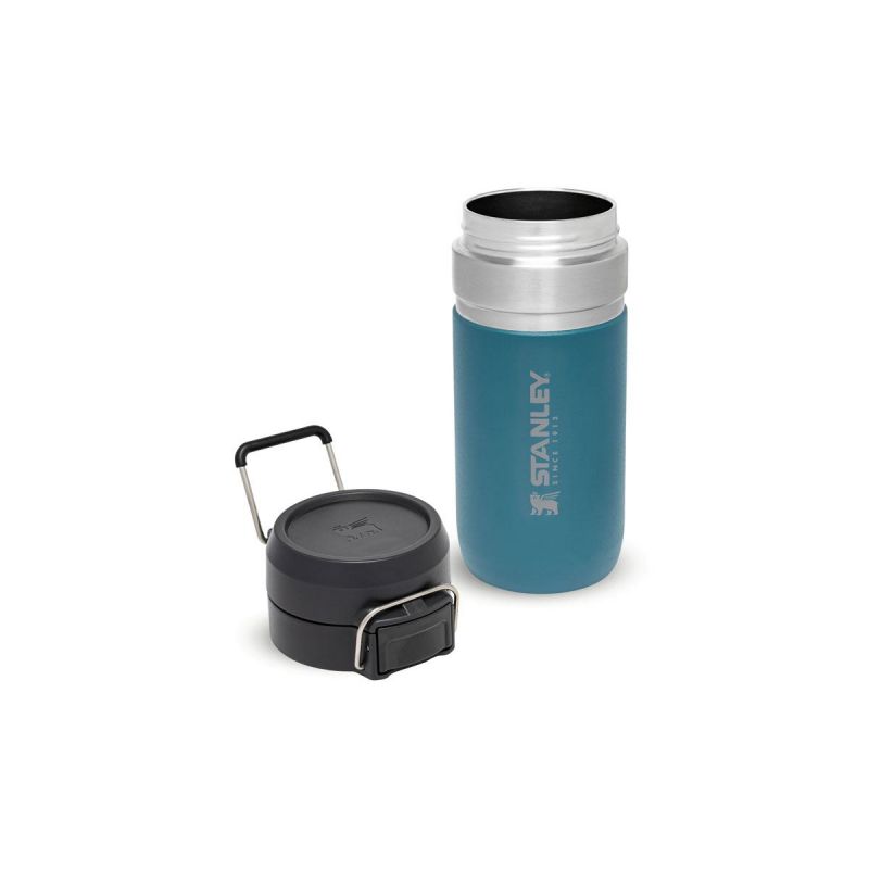 Stanley Thermoflasche, Go Quick Flip Wasserflasche 16oz \/ 470ml Lagoon