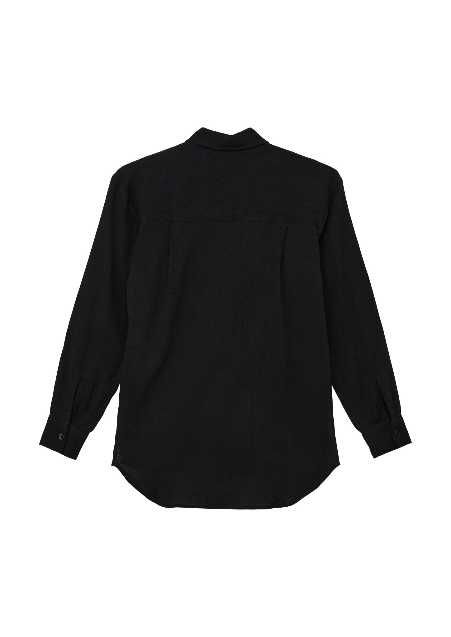 s.Oliver Langarmbluse Bluse in Long-Shape Raffung