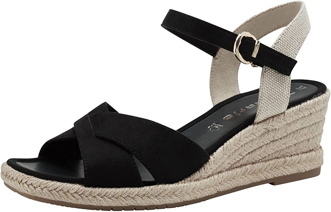 TAMARIS Klassische Sandalen schwarz Da.-Sandalette