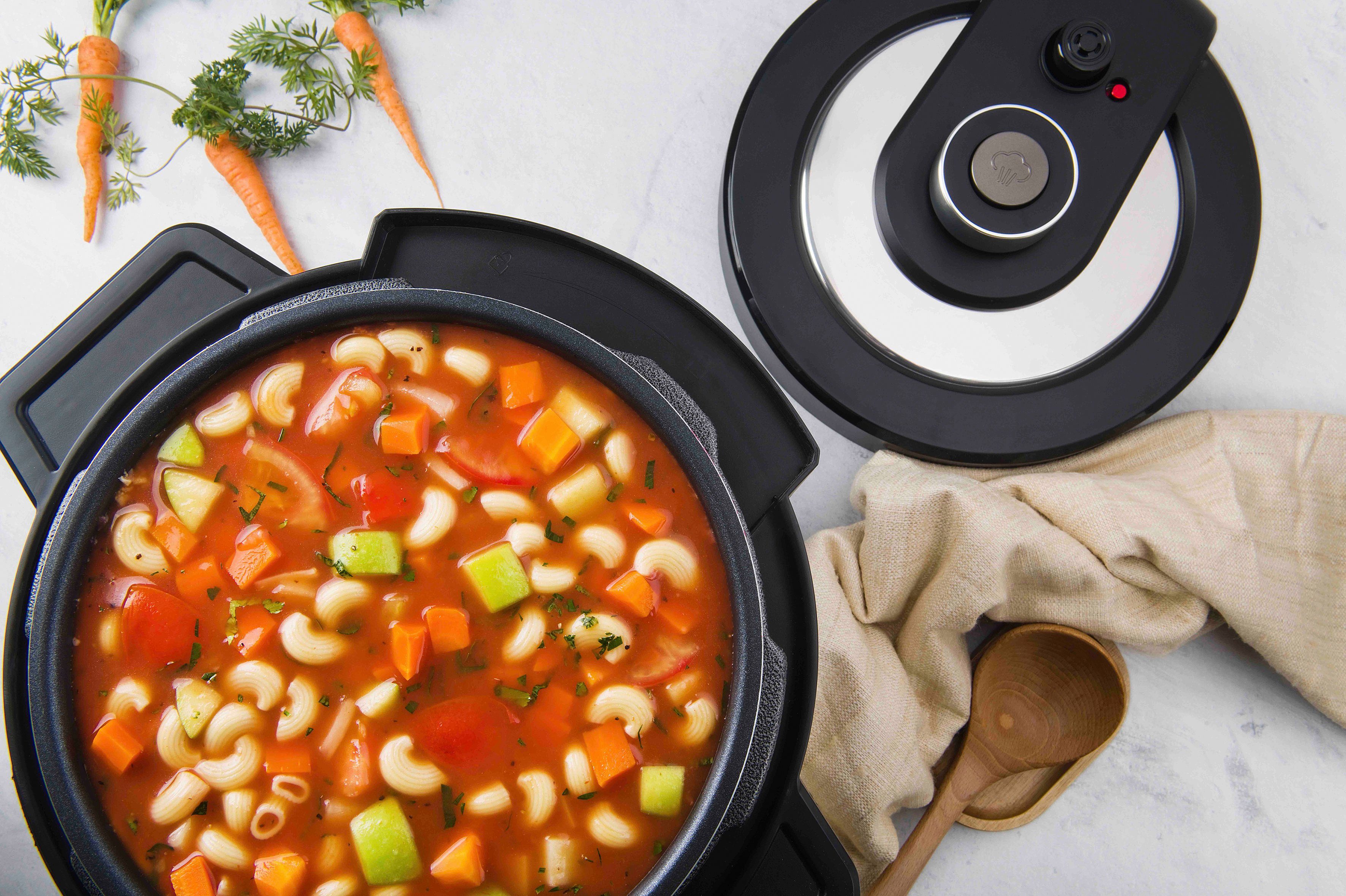 Tefal Multikocher CY7788 Turbo Cuisine & Fry, 1090 W, 7,6 l Schüssel, Schnellkochfunktion, 10 aut. Kochprogramme, 4 Extra Crisp Programme