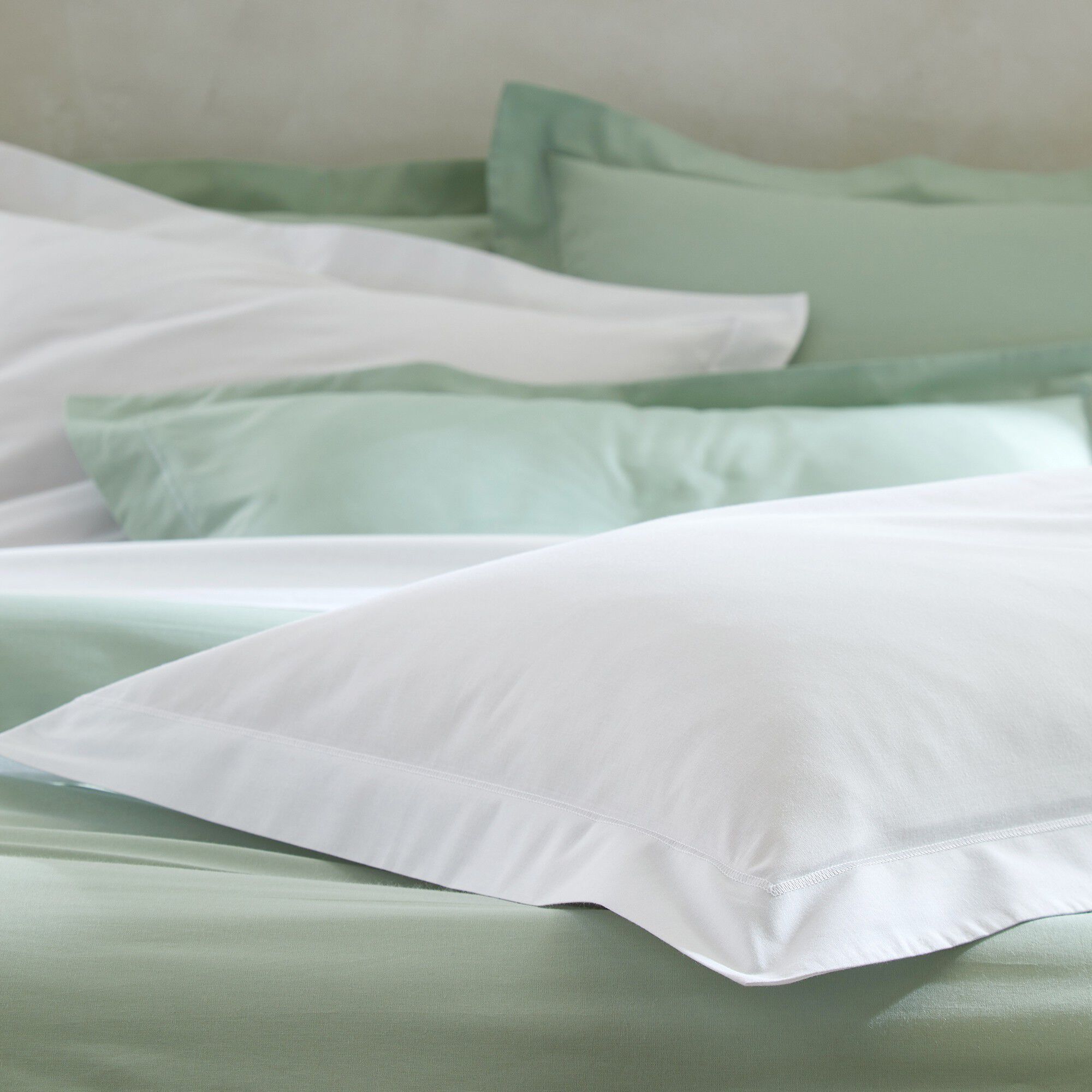 Linge de lit uni coton