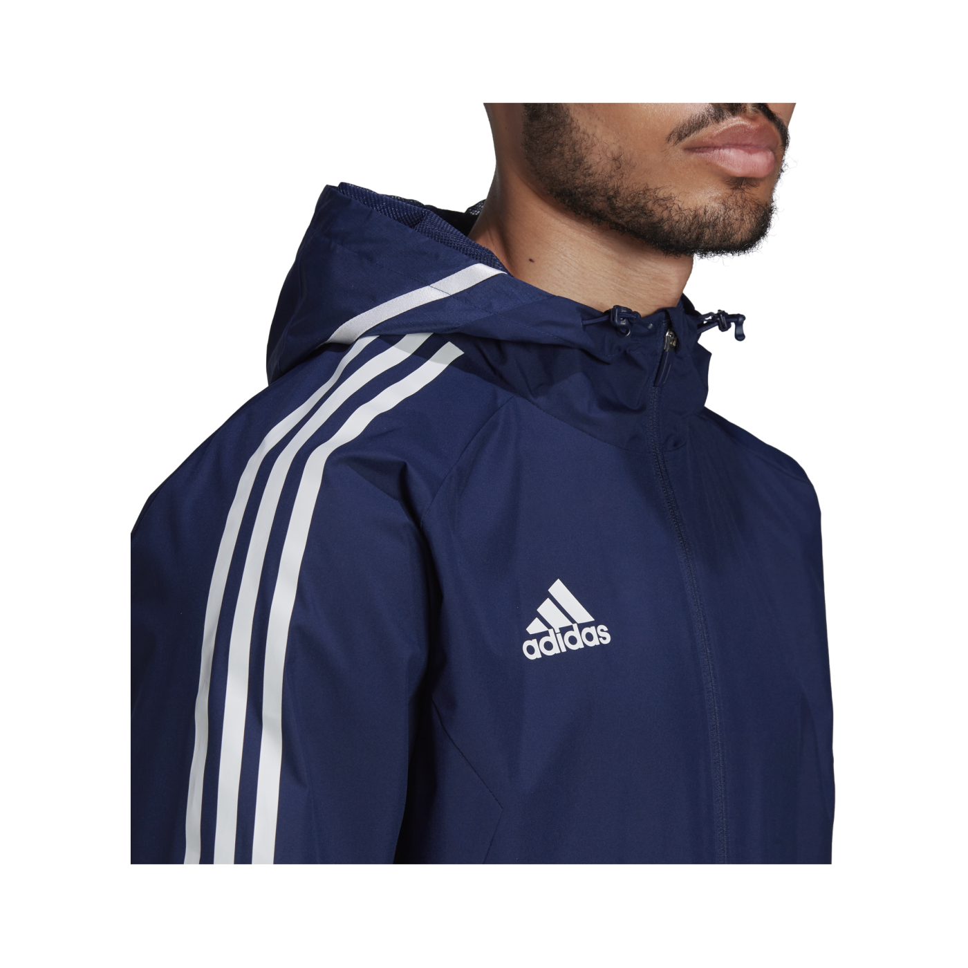 adidas Condivo 22 Allwetterjacke Blau Weiss