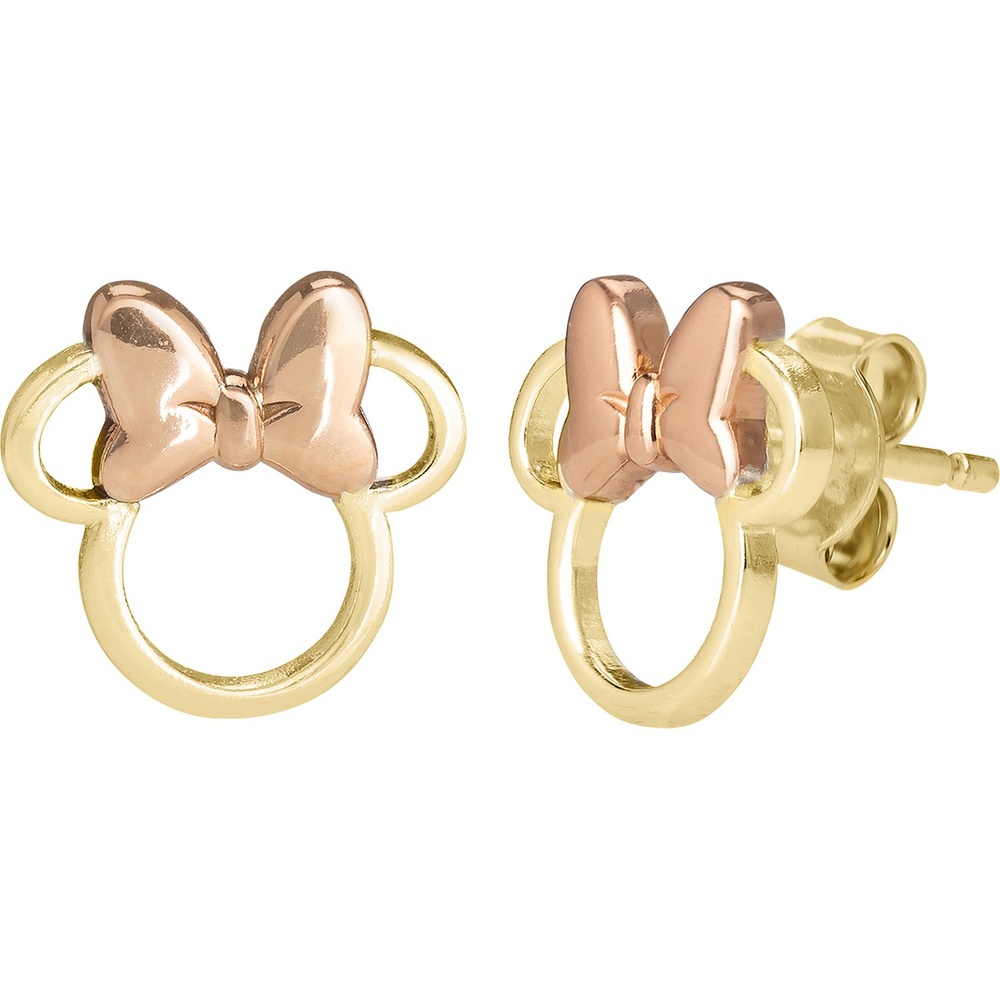 Disney Boucle d'oreilles pour enfants 375 Or jaune Boucles d'oreilles