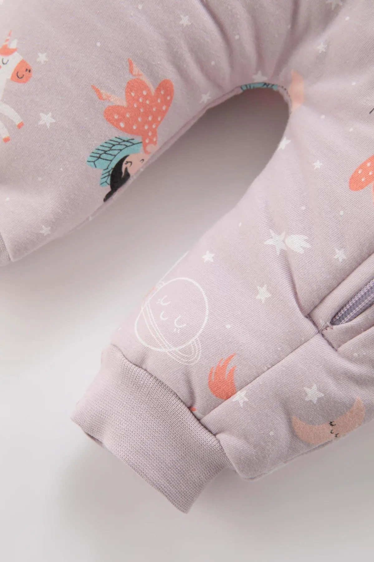 DeFacto  Bedruckter Jumpsuit aus gekämmter Baumwolle für Babys, Neugeborene, 1;6 Tog